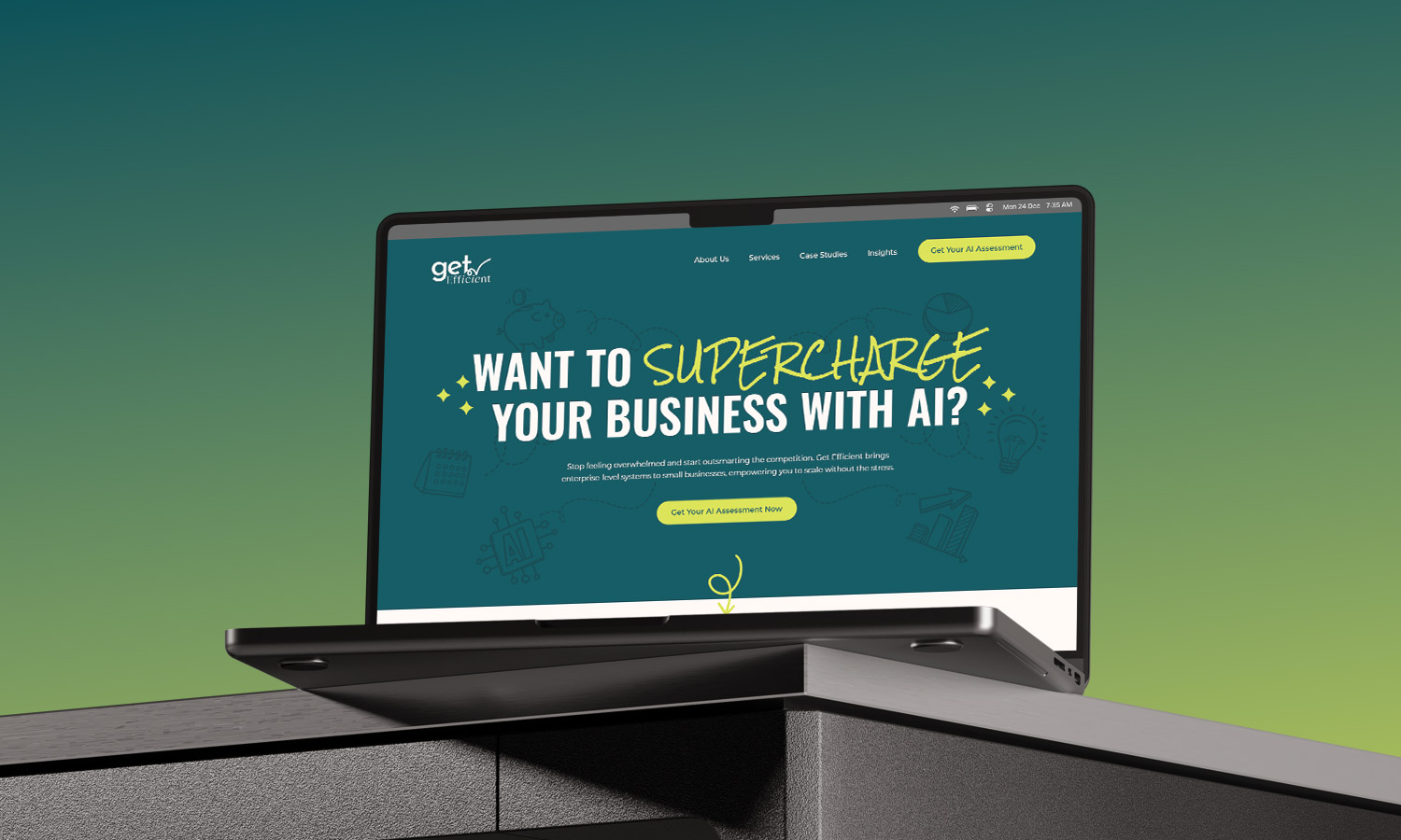 Get Efficient website on macbook