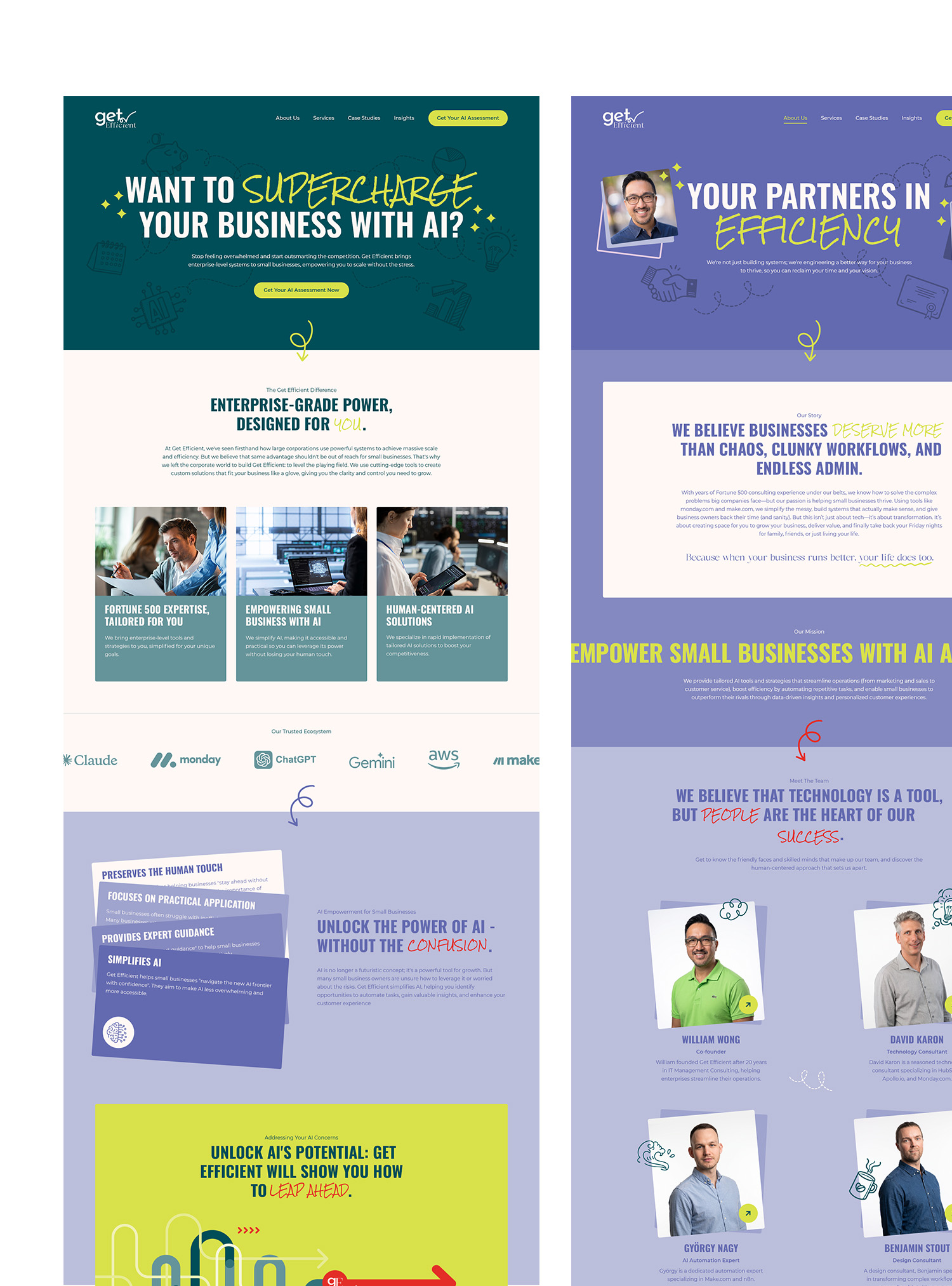 Get Efficient website design