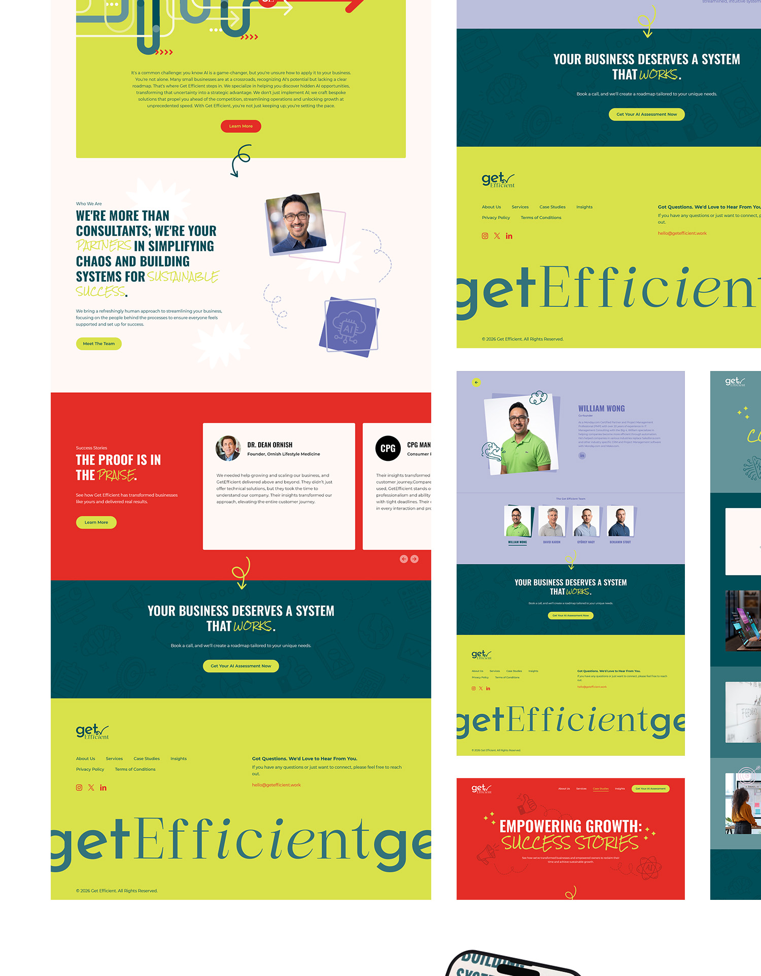 Get Efficient website design