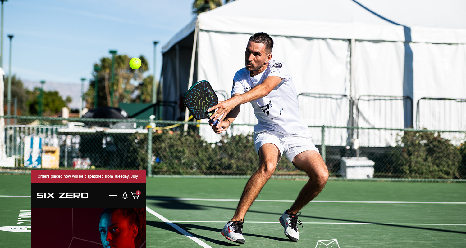 Pickleball player Gabe Joseph